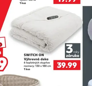 Switch On Výhrevná deka