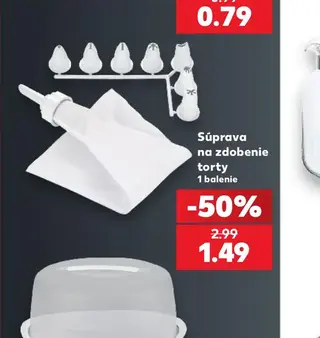 Súprava na zdobenie torty