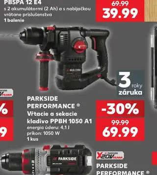 Parkside Performance Vŕtacie a sekacie kladivo PPBH 1050 A1
