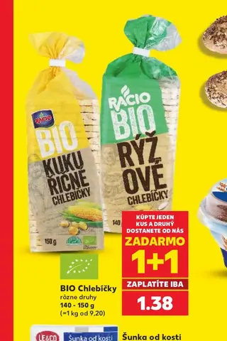 BIO Chlebíčky 140 - 150 g