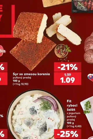 Syr so zmesou korenia