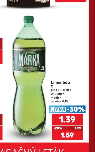 Márka Limonáda 2 l