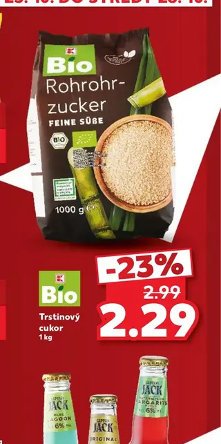 K-Bio Trstinový cukor 1 kg
