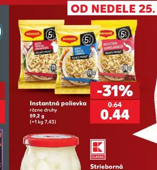 Maggi Instantná polievka 59,2 g