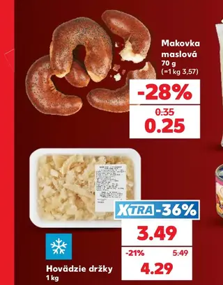 Makovka maslová 70 g