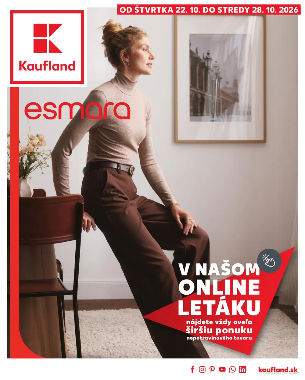 Kaufland leták od 22. 10. 2026