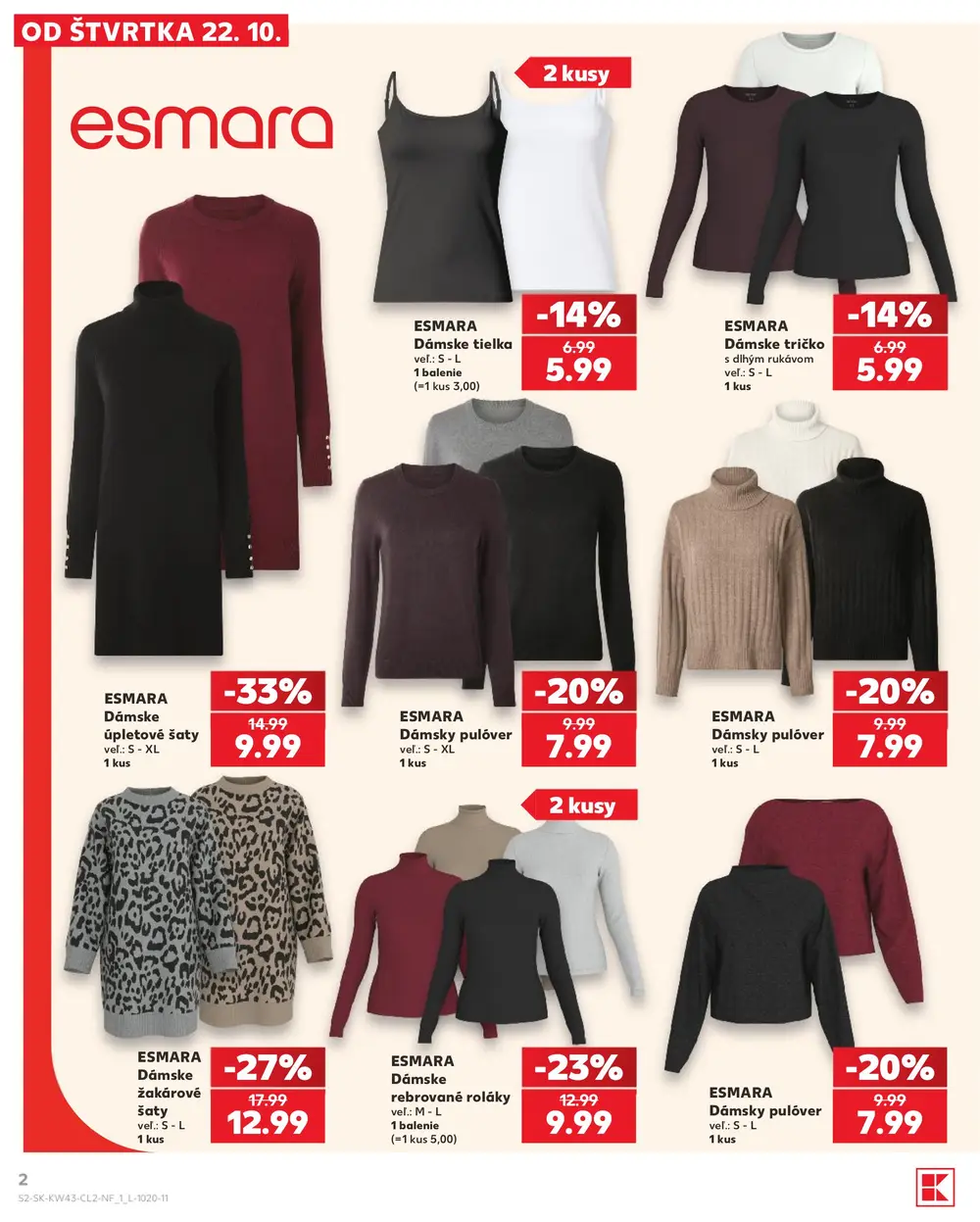 Kaufland leták od 22. 10. 2026 – strana 2