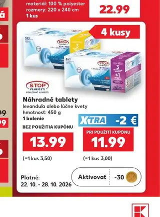 Stop vlhkosti Náhradné tablety 450 g