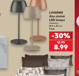 Livarno Aku stolná LED lampa