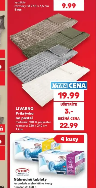 Livarno Prikrývka na posteľ