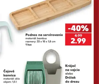 Podnos na servírovanie bambus 33 x 10 x 1,8 cm