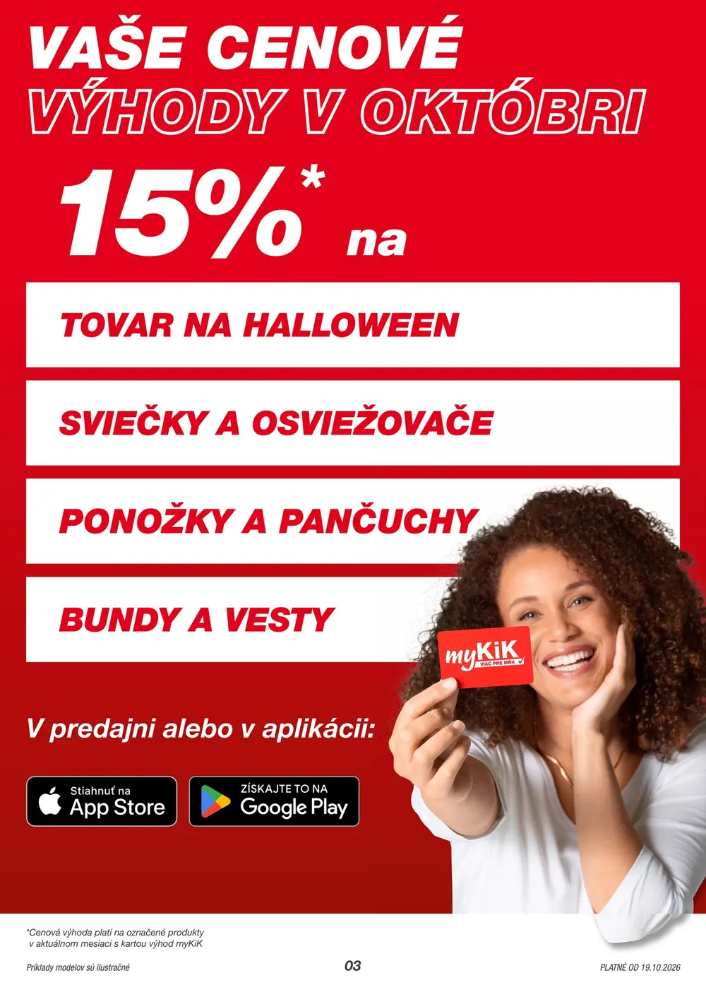 KiK leták od 16. 10. 2026 – strana 3