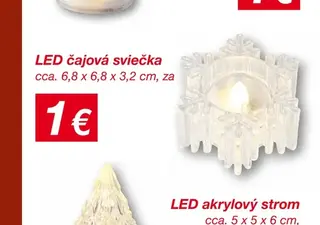LED čajová sviečka