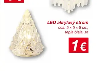 LED akrylový strom