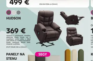 HUDSON elektrické kreslo
