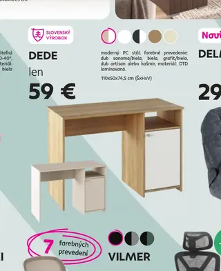 DEDE PC stôl