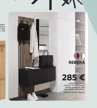 Rebeka predsieňová zostava