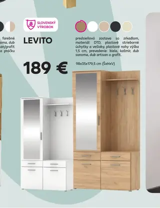 Levito predsieňová zostava