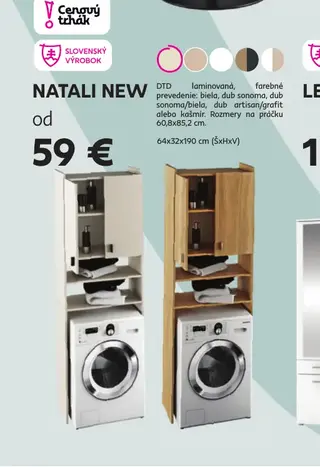 Natali New skrinka na práčku