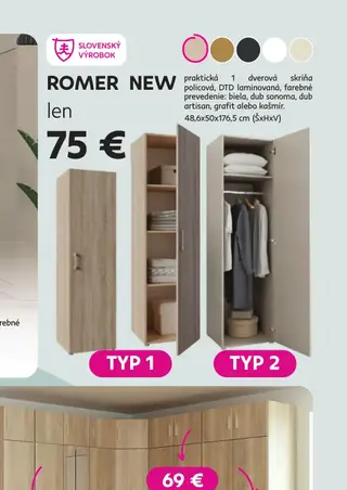 Romer New skriňa
