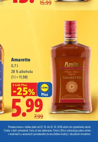 Amaretto 0,7 l
