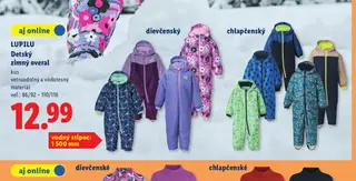 Lupilu Detský zimný overal