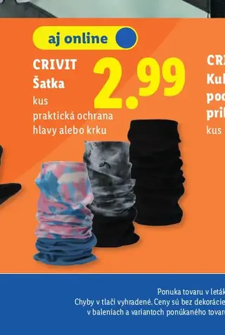Crivit Šatka