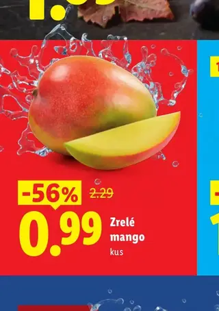 Zrelé mango