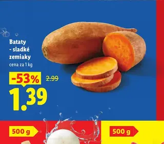 Bataty - sladké zemiaky