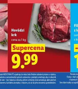 Hovädzí krk