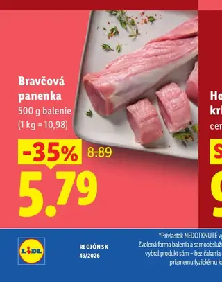 Bravčová panenka 500 g