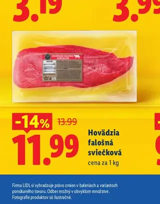 Hovädzia falošná sviečková