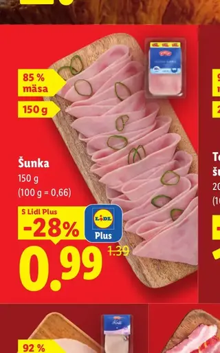 Šunka 150 g