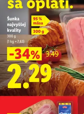 Pikok Šunka najvyššej kvality 300 g