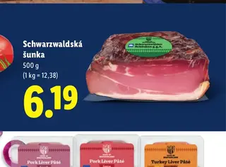 Schwarzwaldská šunka 500 g
