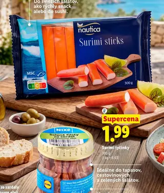 Nautica Surimi tyčinky 300 g