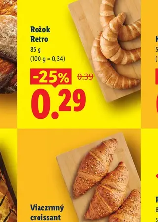 Rožok Retro 85 g