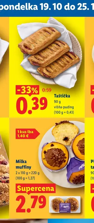 Taštička višňa-puding 90 g