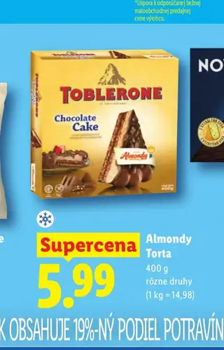 Almondy Torta 400 g