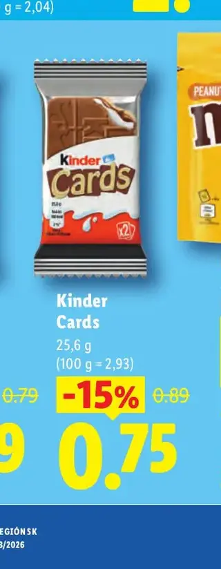 Kinder Cards 25,6 g