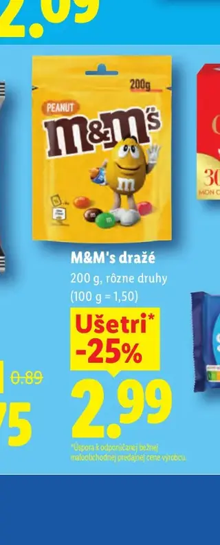 M&M's dražé 200 g