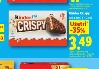 Kinder Crispy 170 g