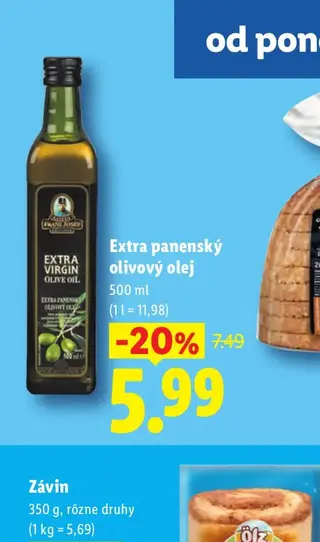 Extra panenský olivový olej 500 ml