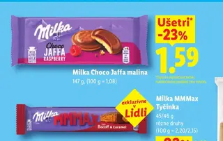 Milka Choco Jaffa malina 147 g