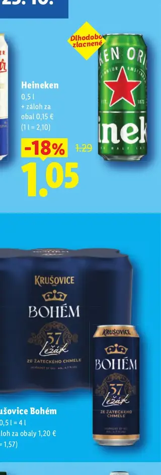 Heineken 0,5 l