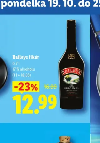 Baileys likér 0,7 l
