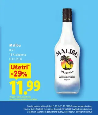 Malibu 0,7 l
