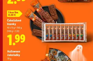 Čokoládové lízanky 10 x 15 g