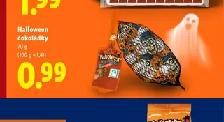 Halloween čokoládky 70 g