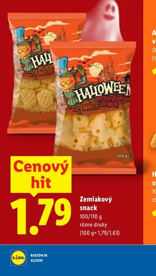 Zemiakový snack 100/110 g